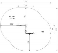 Kuva tuotteen Geometriset kuviot ja kello V 0122 turva-alueesta