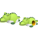Kuva tuotteesta Krokotiili 3D-C28, Kuva 1