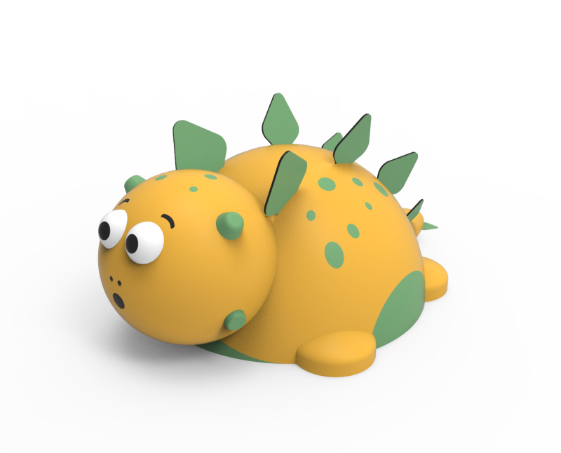 Kuva tuotteesta Stegosaurus 3D-C30, Kuva 1