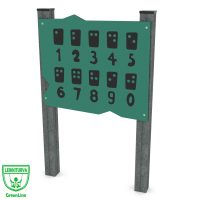 Kuva tuotteesta Aktiviteettitaulu Braille-numerot, Ekologinen VWD 1563Q, Kuva 1
